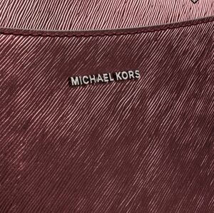 Michael Kors Wine Color Beautiful Crossbody Purse